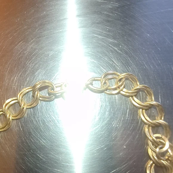 Fossilized Shark Tooth Charm Bracelet - Picture 3 of 4